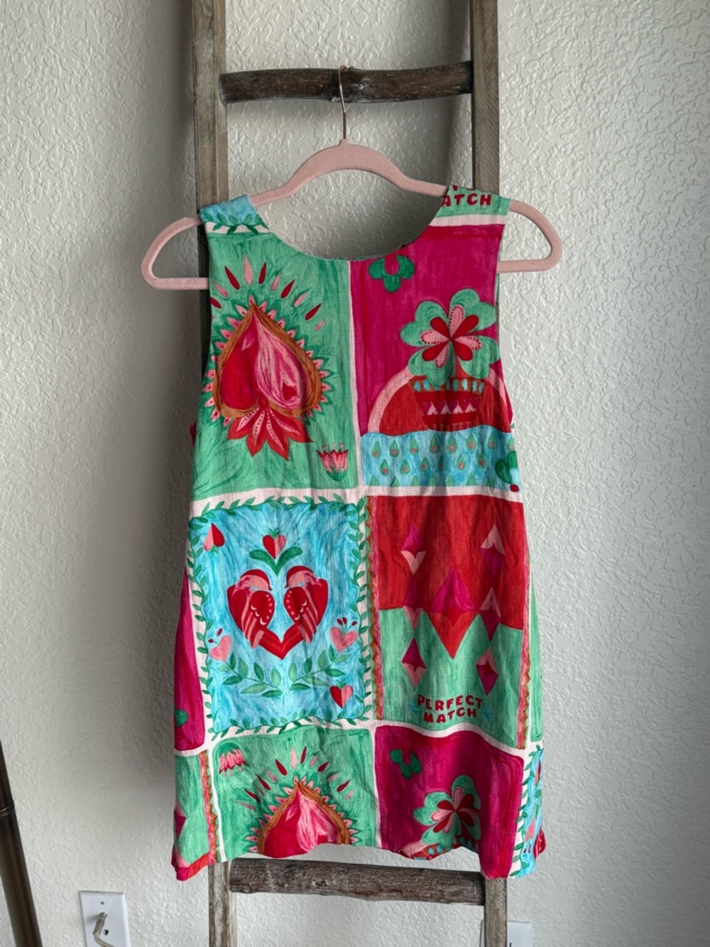 Paper heart, Anthropologie Euro Summer Patchwork Mini Dress